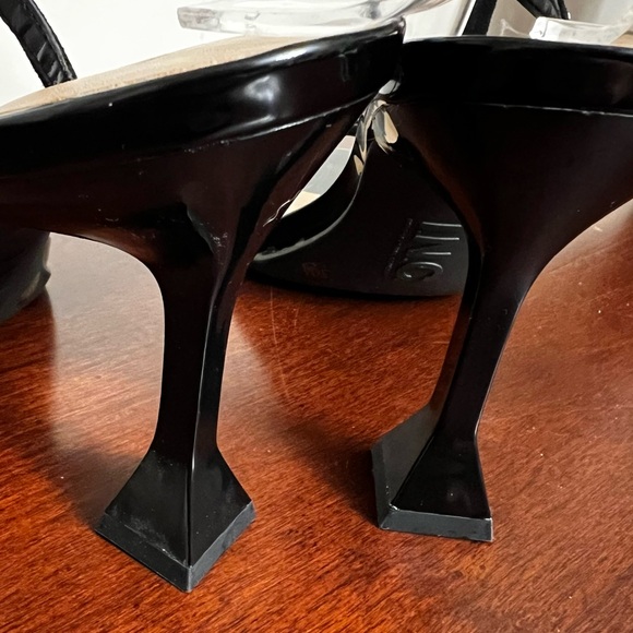 NWOT INC international Concepts Bradki sandals Rhinestone Square Toe Lace up 5.5 - Picture 7 of 10